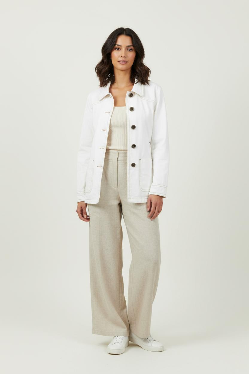 Trench Blanc - Taille S/36 de la marque Rouje | PARAD86838 - Vendu par Paradigme - Image 1