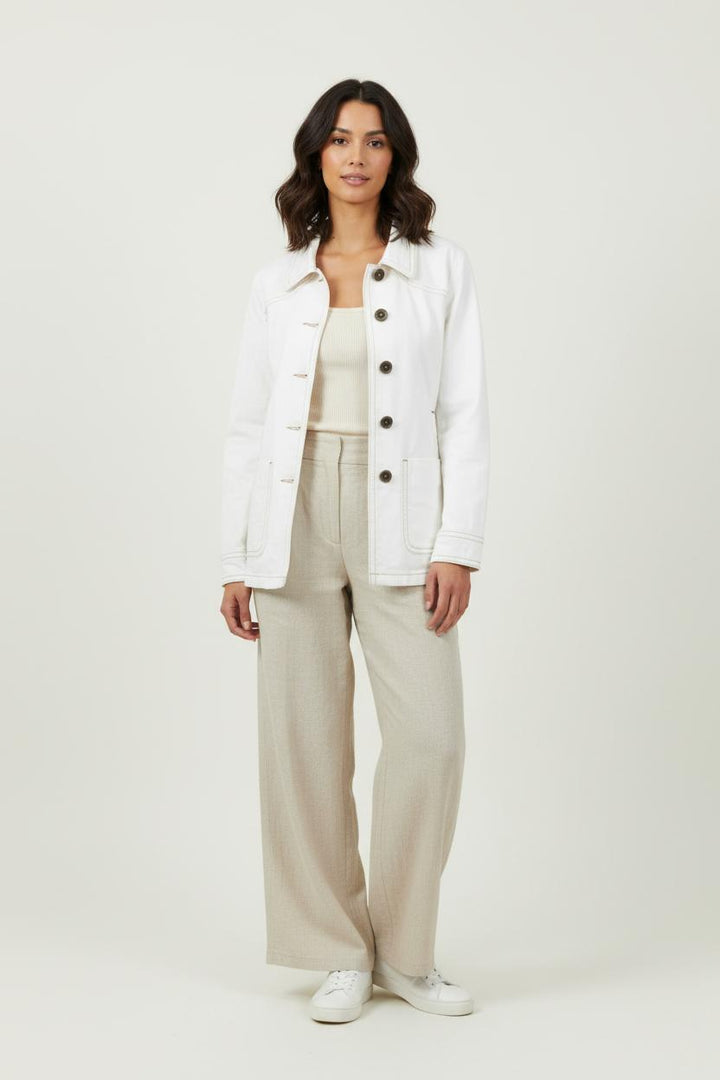 Trench Blanc - Taille S/36 de la marque Rouje | PARAD86838 - Vendu par Paradigme - Image 1