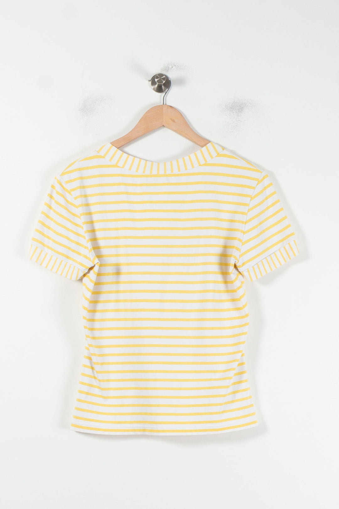 Tee-shirt Rayé Jaune et Blanc - Taille XL/42 de la marque Maison 123 | PARAD86865 - Vendu par Paradigme - Image 4