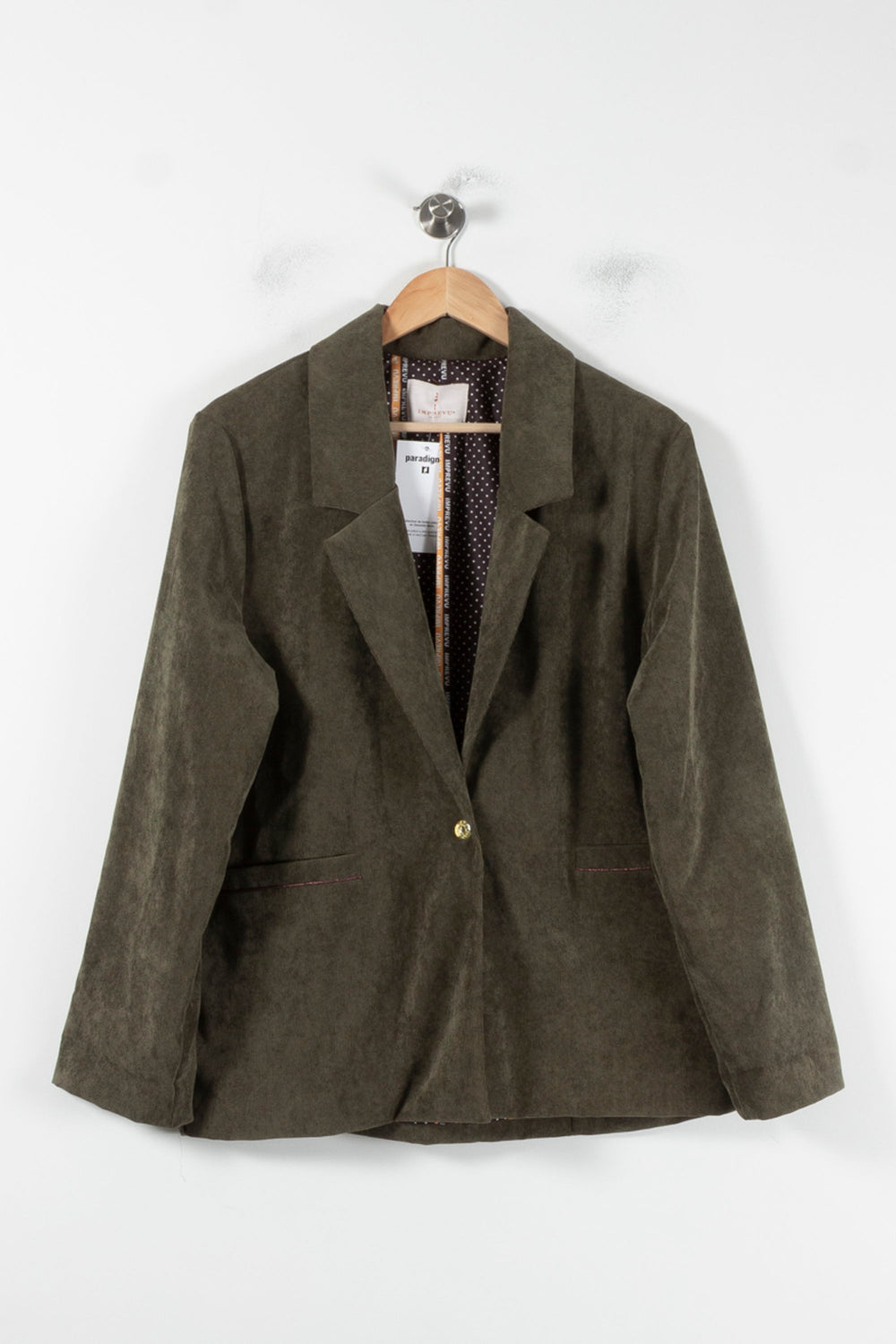 Blazer Vert - Taille XL/42 de la marque Imprevu | PARAD86878 - Vendu par Paradigme - Image 2