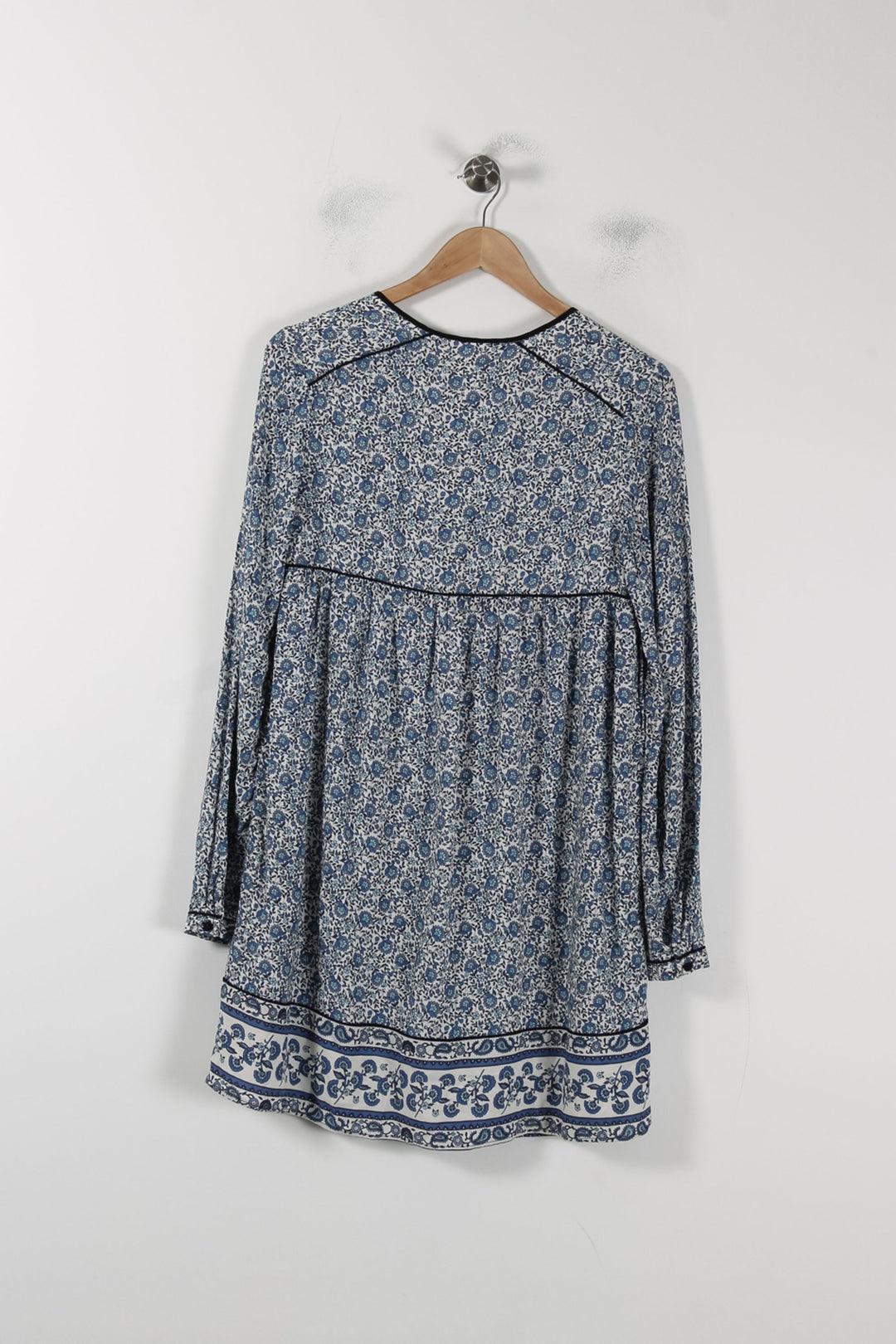 Robe Courte Bleue et Blanche - Taille S/36 de la marque Sézane | PARAD86891 - Vendu par Paradigme - Image 4