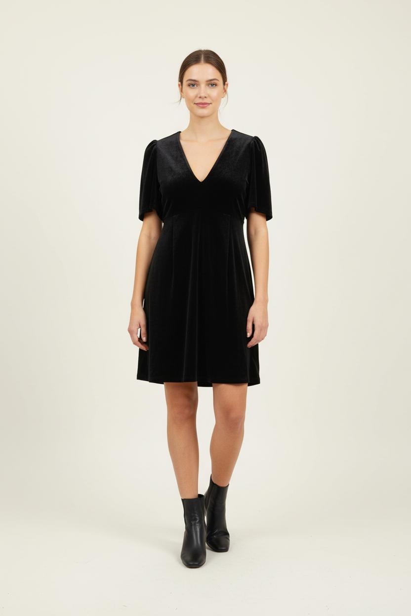 Robe Courte Noire - Taille L/40 de la marque Imprevu | PARAD86894 - Vendu par Paradigme - Image 1