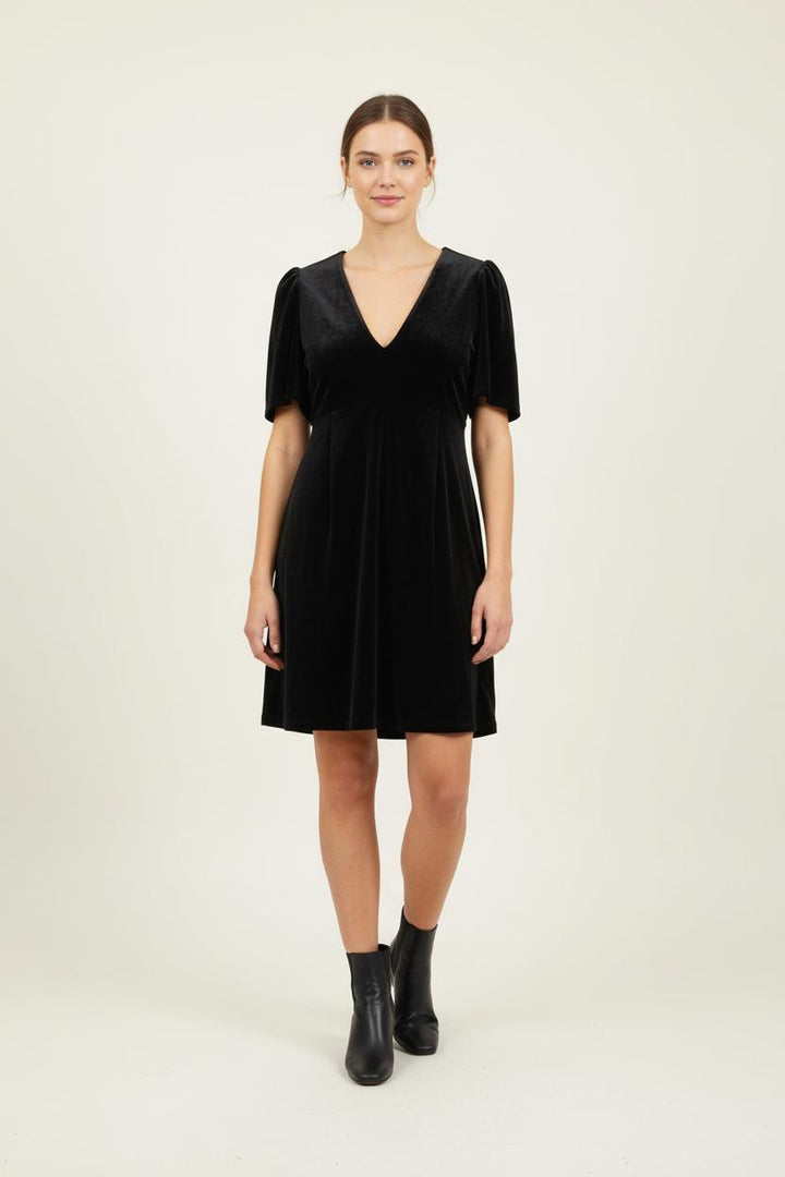 Robe Courte Noire - Taille L/40 de la marque Imprevu | PARAD86894 - Vendu par Paradigme - Image 1