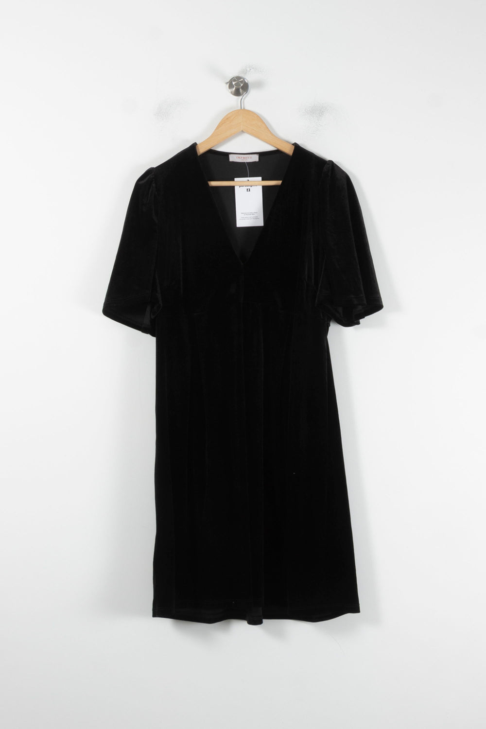 Robe Courte Noire - Taille L/40 de la marque Imprevu | PARAD86894 - Vendu par Paradigme - Image 2
