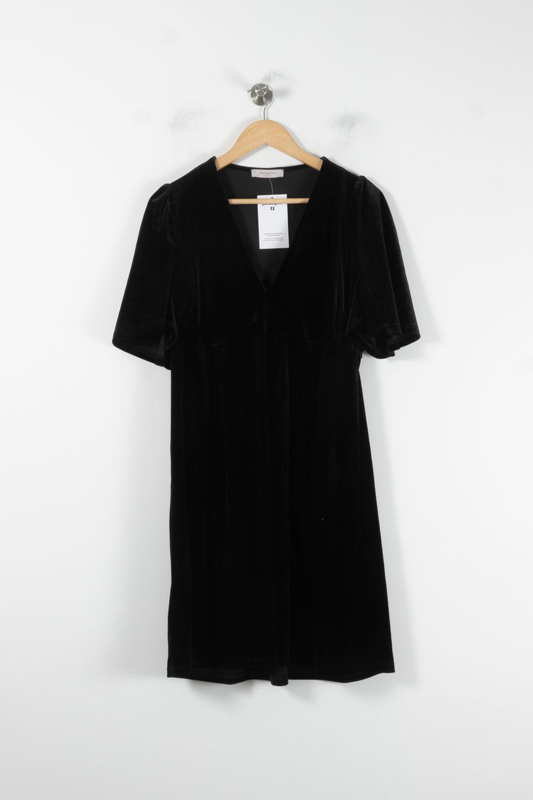 Robe Courte Noire - Taille L/40 de la marque Imprevu | PARAD86894 - Vendu par Paradigme - Image 2