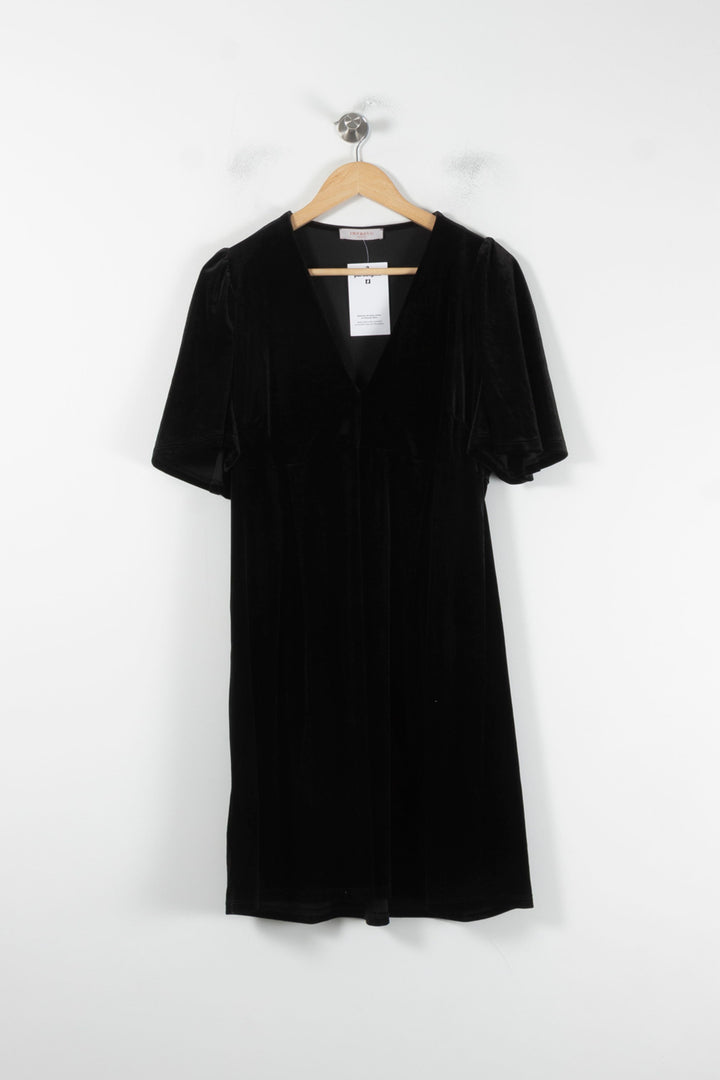 Robe Courte Noire - Taille L/40 de la marque Imprevu | PARAD86894 - Vendu par Paradigme - Image 2