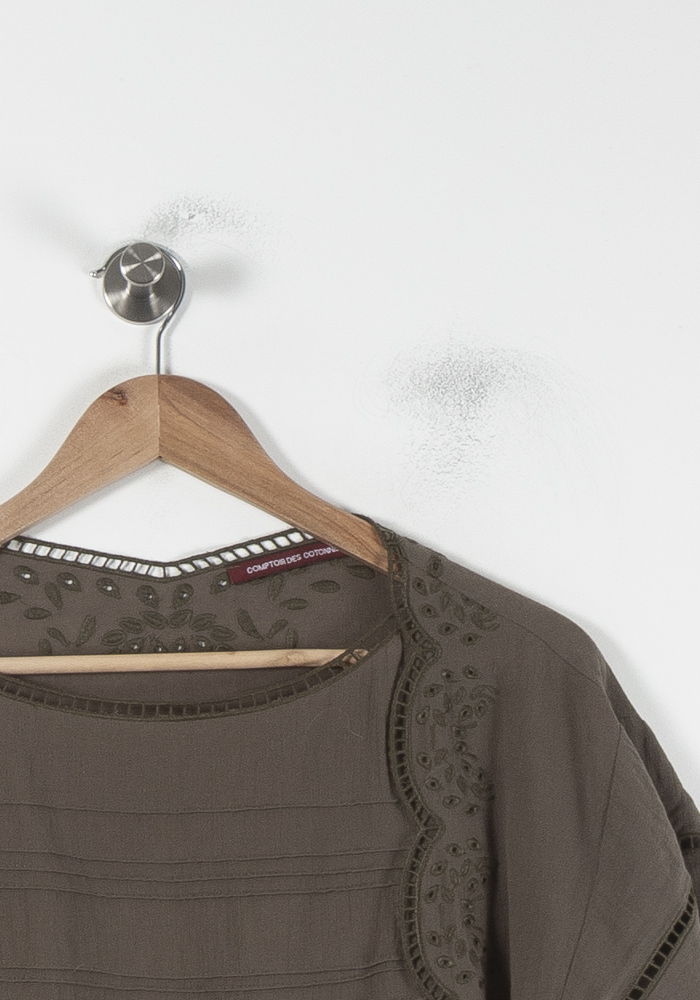 Blouse Verte - Taille S/36 de la marque Comptoir des Cotonniers | PARAD86895 - Vendu par Paradigme - Image 3