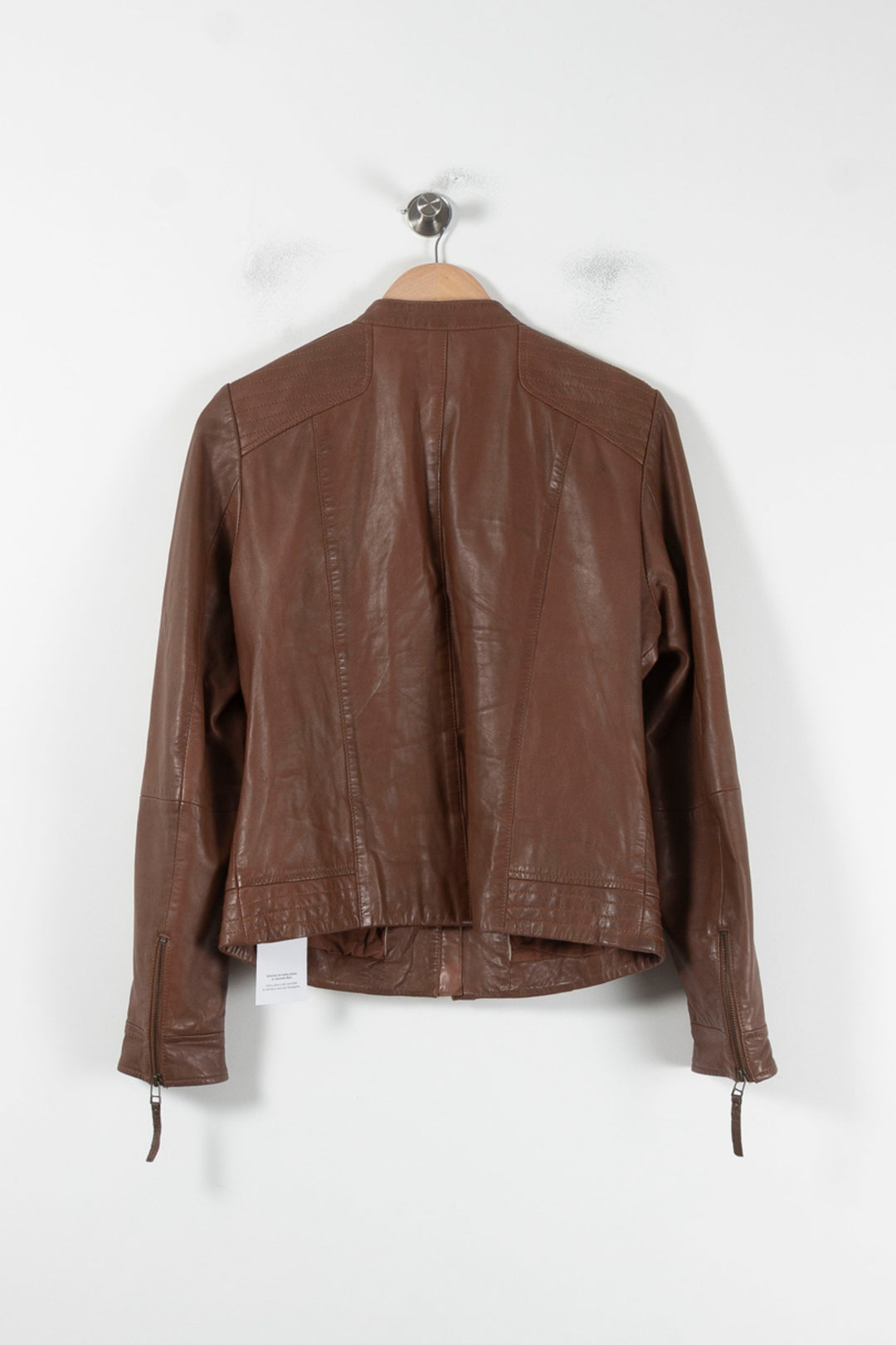 Blouson Marron - Taille L/40 de la marque Caroll | PARAD86897 - Vendu par Paradigme - Image 4