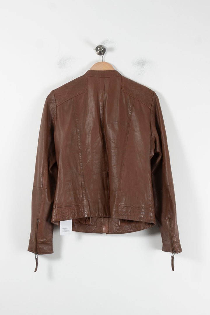 Blouson Marron - Taille L/40 de la marque Caroll | PARAD86897 - Vendu par Paradigme - Image 4