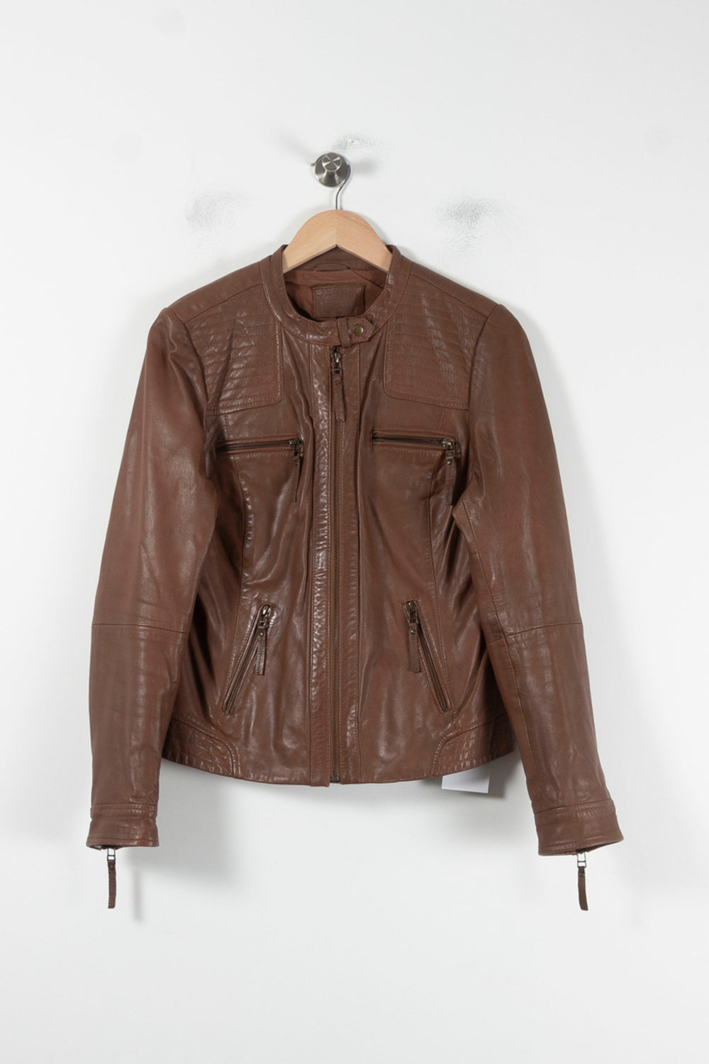 Blouson Marron - Taille L/40 de la marque Caroll | PARAD86897 - Vendu par Paradigme - Image 2
