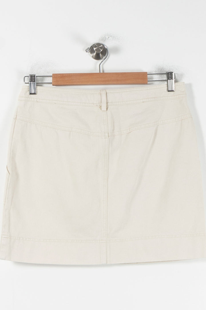 Jupe Courte Beige - Taille M/38 de la marque Grace & Mila | PARAD86898 - Vendu par Paradigme - Image 4