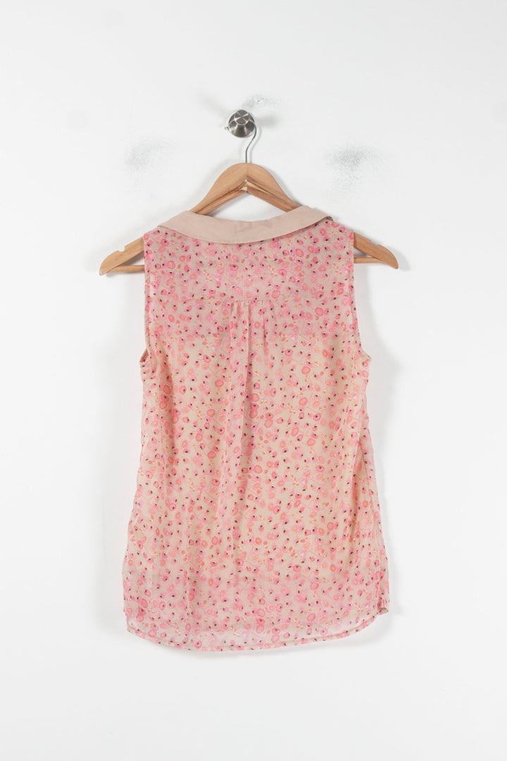 Blouse Rose - Taille M/38 de la marque La Fée Maraboutée | PARAD86899 - Vendu par Paradigme - Image 4