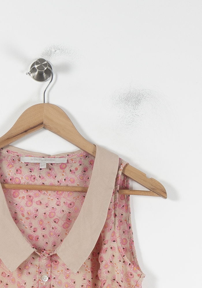 Blouse Rose - Taille M/38 de la marque La Fée Maraboutée | PARAD86899 - Vendu par Paradigme - Image 3