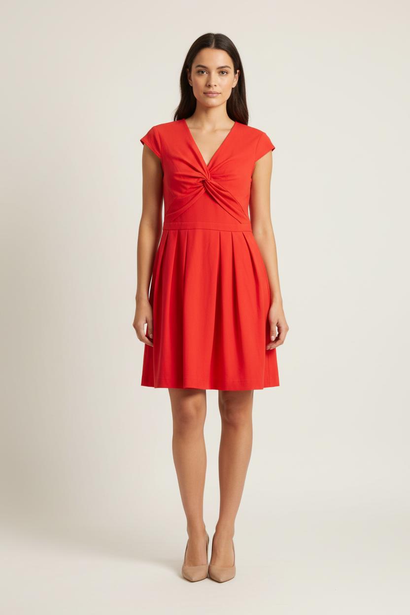 Robe Courte Rouge - Taille M/38 de la marque Suncoo | PARAD86913 - Vendu par Paradigme - Image 1
