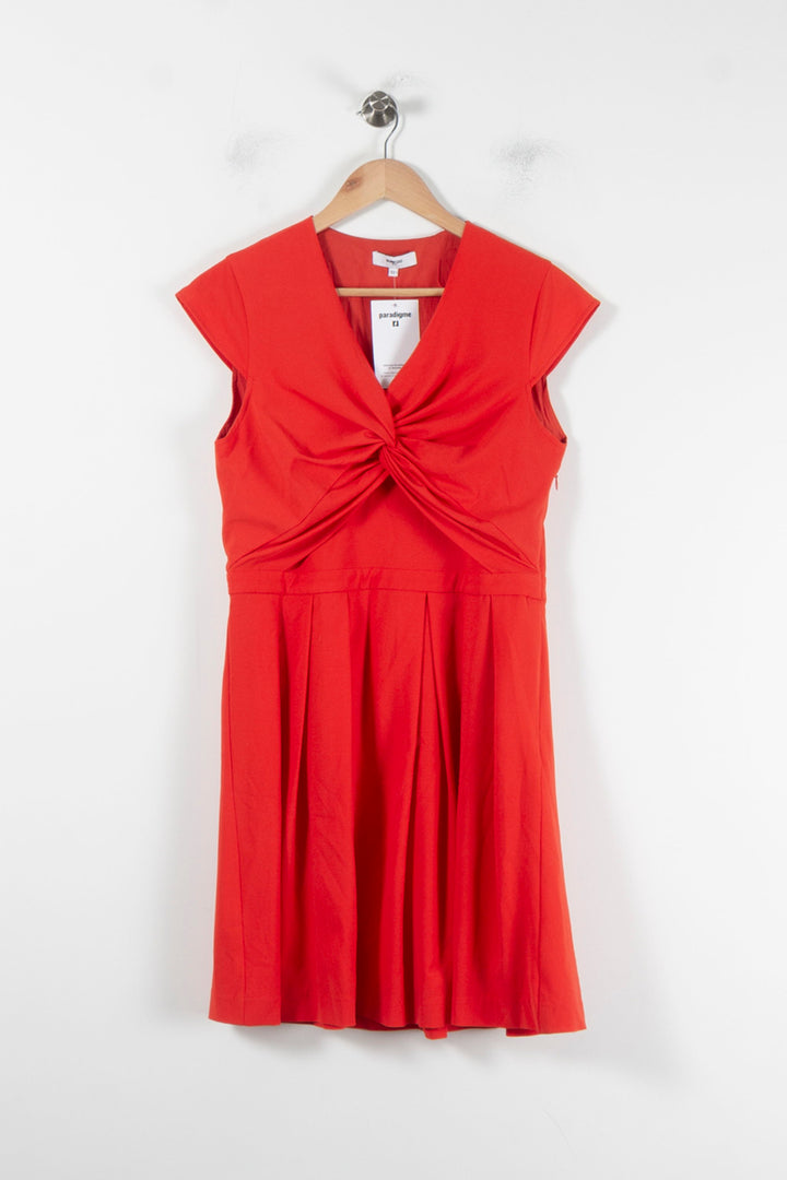 Robe Courte Rouge - Taille M/38 de la marque Suncoo | PARAD86913 - Vendu par Paradigme - Image 2