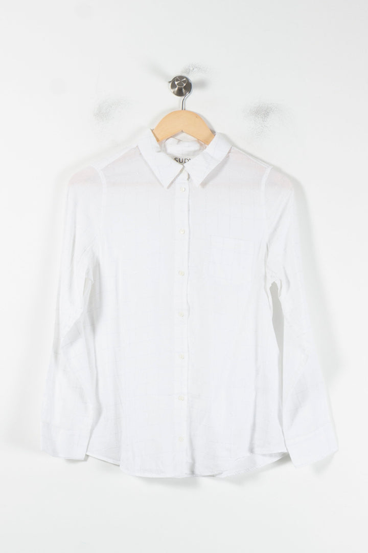 Chemise Blanche - Taille M/38 de la marque Sud express | PARAD86921 - Vendu par Paradigme - Image 2