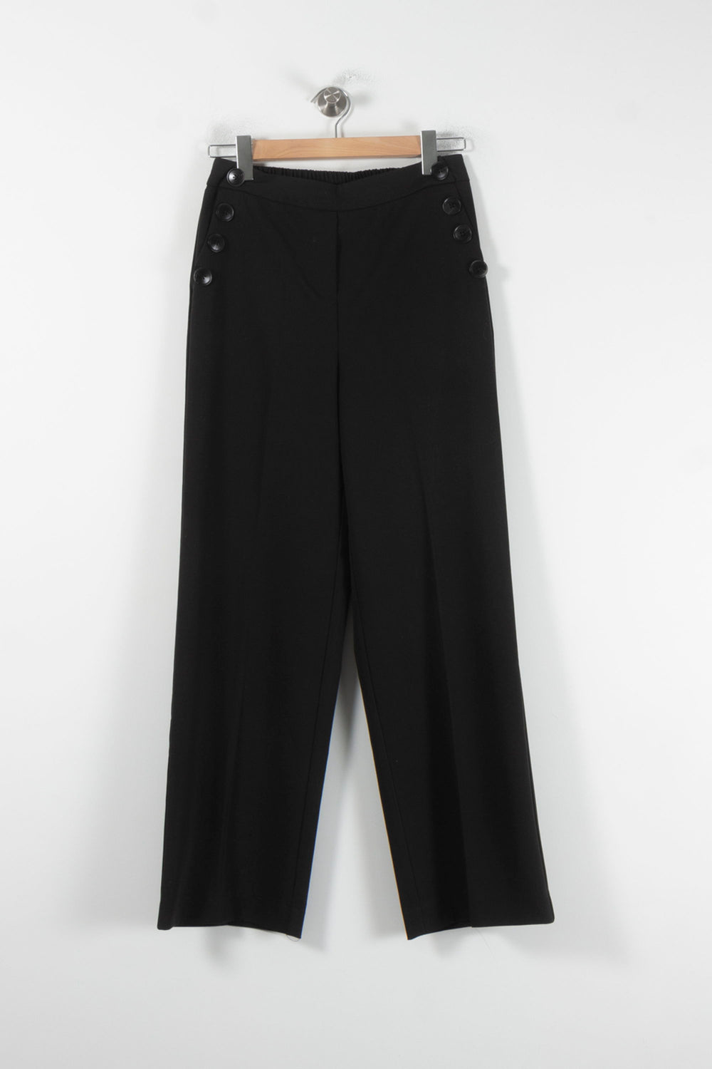 Pantalon Large Noir - Taille S/36 de la marque Grace & Mila | PARAD86922 - Vendu par Paradigme - Image 2