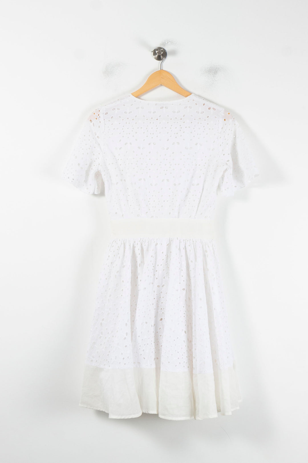 Robe Brodée Blanche - Taille XS/34 de la marque Pablo | PARAD86927 - Vendu par Paradigme - Image 4