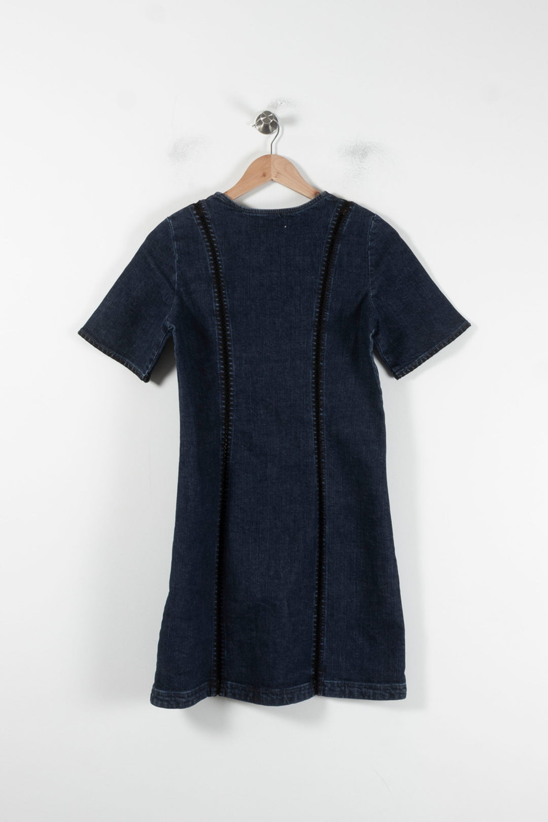 Robe Courte Bleue - Taille S/36 de la marque Claudie Pierlot | PARAD86933 - Vendu par Paradigme - Image 4