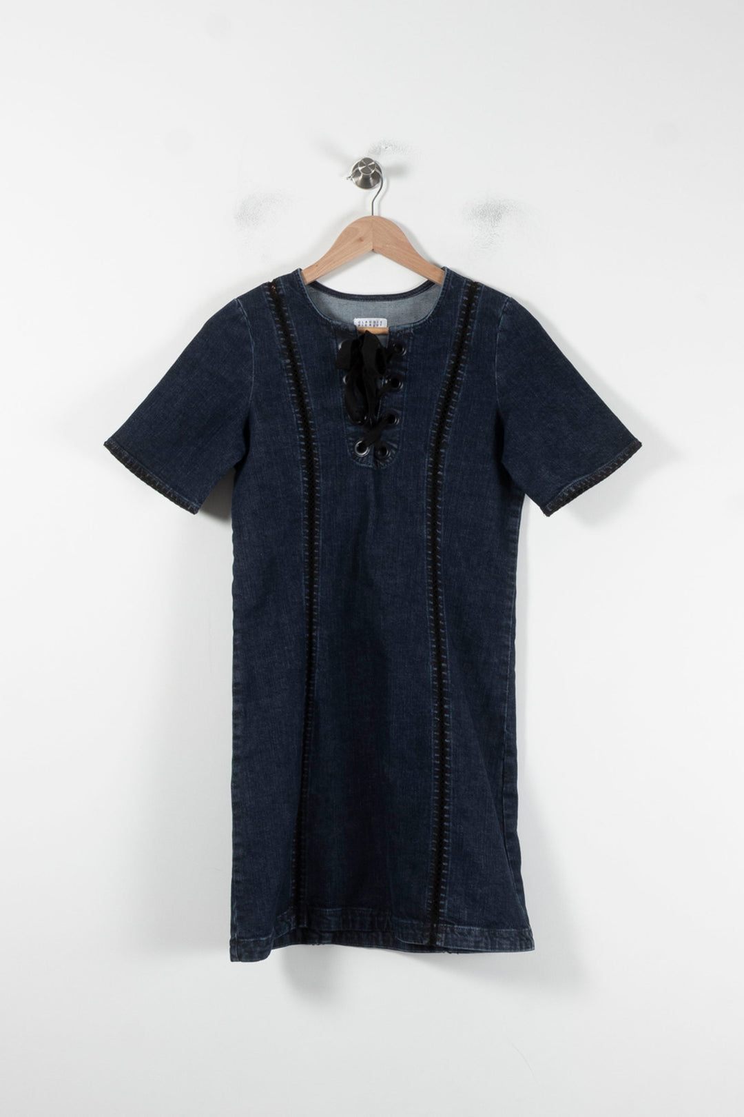 Robe Courte Bleue - Taille S/36 de la marque Claudie Pierlot | PARAD86933 - Vendu par Paradigme - Image 2
