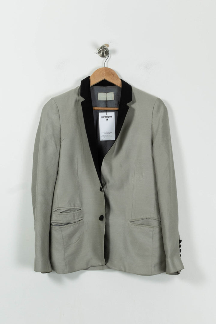Veste Gris et Noir - Taille M/38 de la marque Zadig&Voltaire | PARAD86939 - Vendu par Paradigme - Image 2