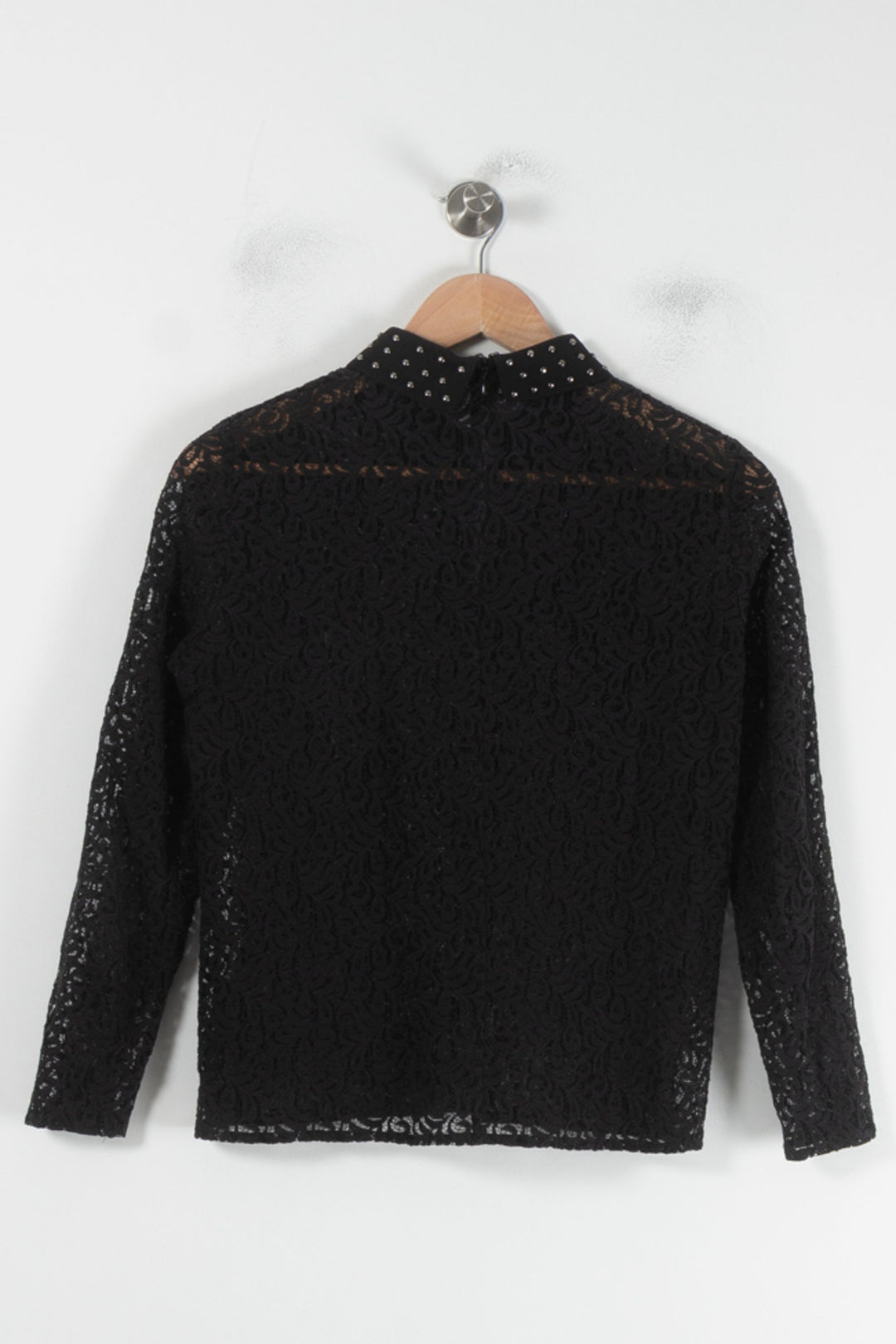 Blouse Noire - Taille XS/34 de la marque The Kooples | PARAD86940 - Vendu par Paradigme - Image 4
