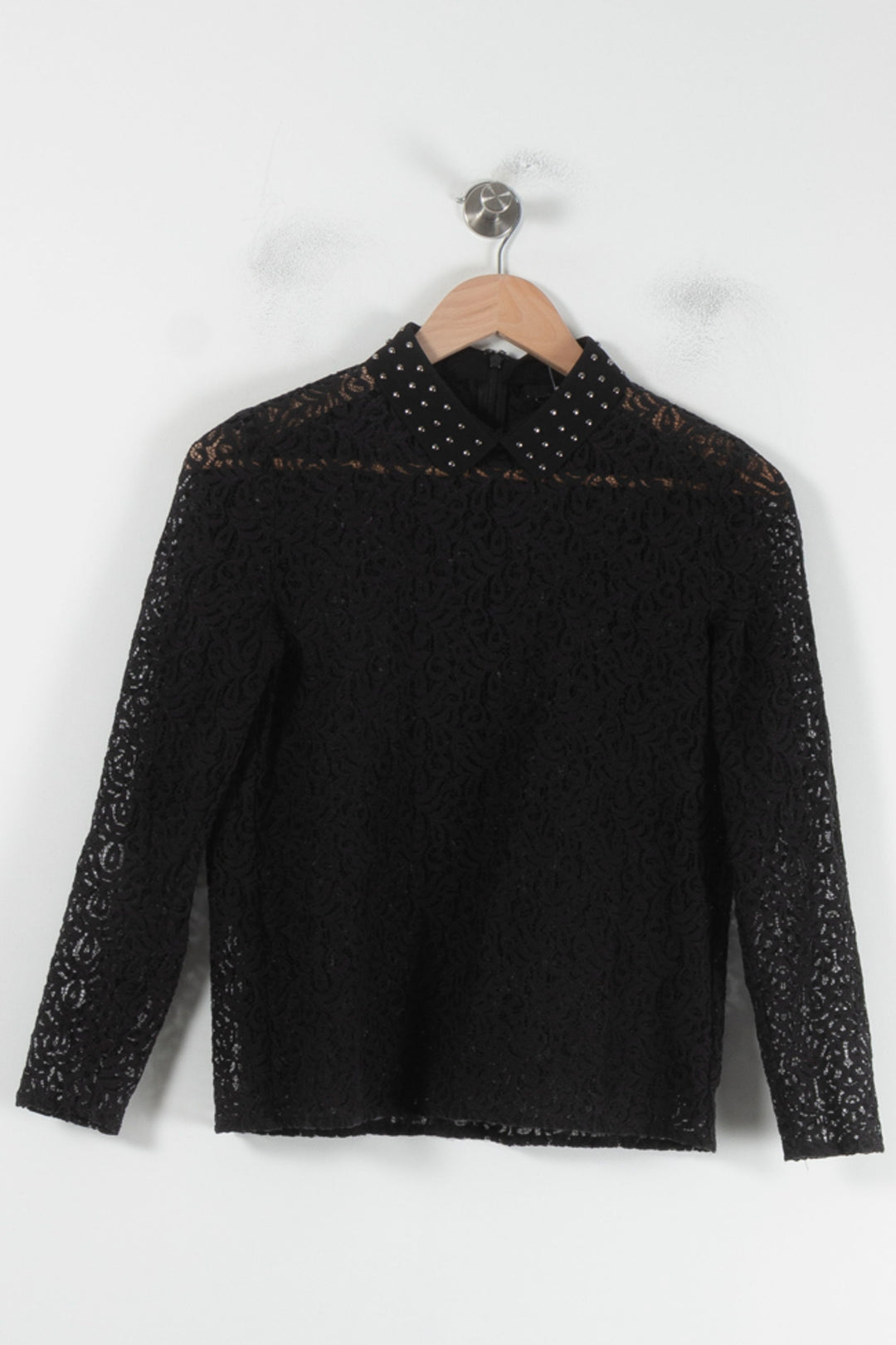 Blouse Noire - Taille XS/34 de la marque The Kooples | PARAD86940 - Vendu par Paradigme - Image 2