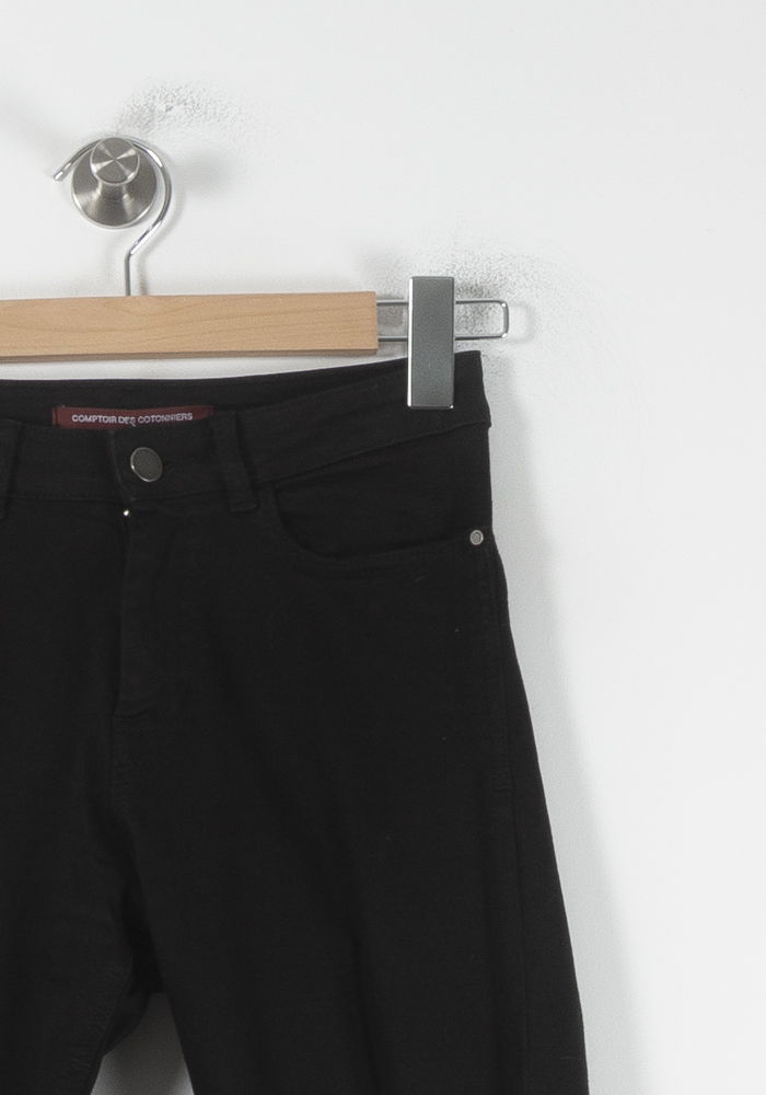 Jean Skinny Noir - Taille S/36 de la marque Comptoir des Cotonniers | PARAD86943 - Vendu par Paradigme - Image 3