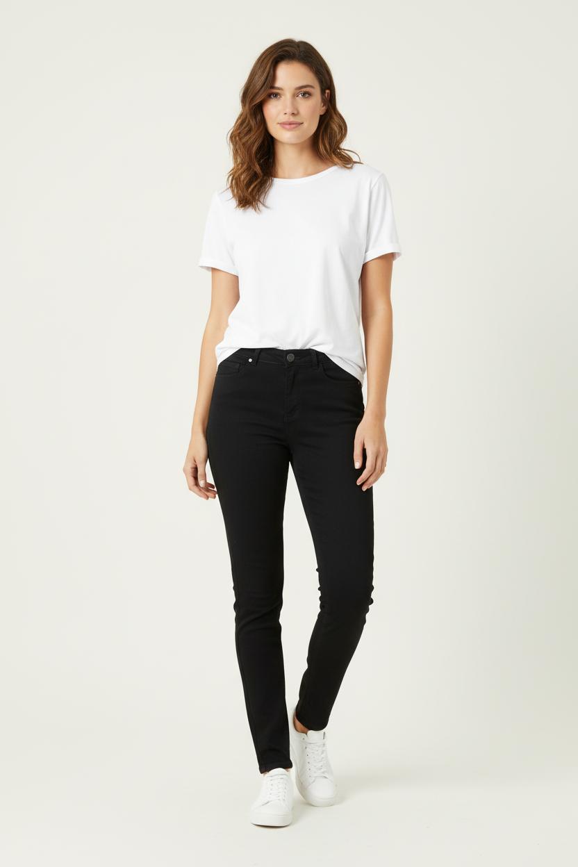 Jean Skinny Noir - Taille S/36 de la marque Comptoir des Cotonniers | PARAD86943 - Vendu par Paradigme - Image 1