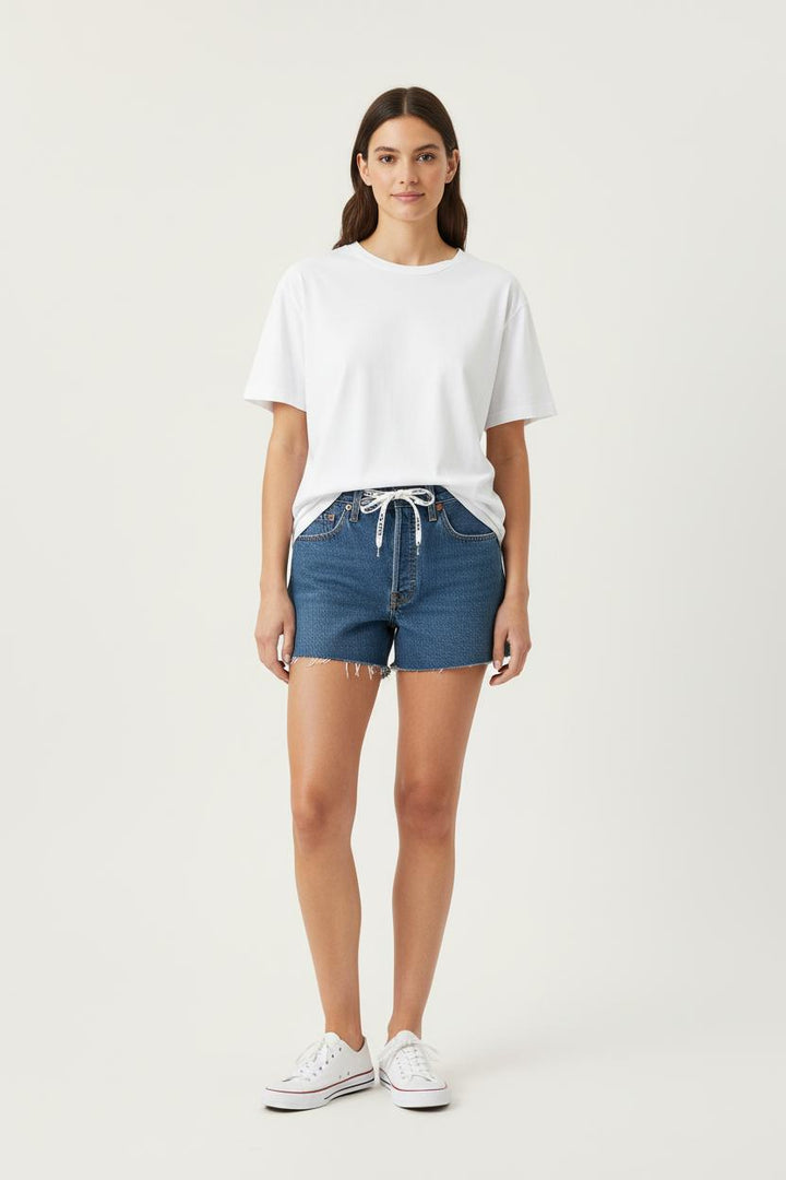 Short en Jean Bleu - Taille S/36 de la marque Levi's | PARAD86945 - Vendu par Paradigme - Image 1