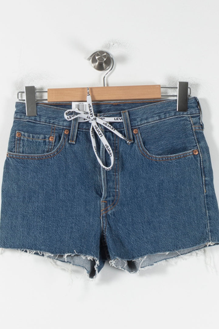 Short en Jean Bleu - Taille S/36 de la marque Levi's | PARAD86945 - Vendu par Paradigme - Image 2