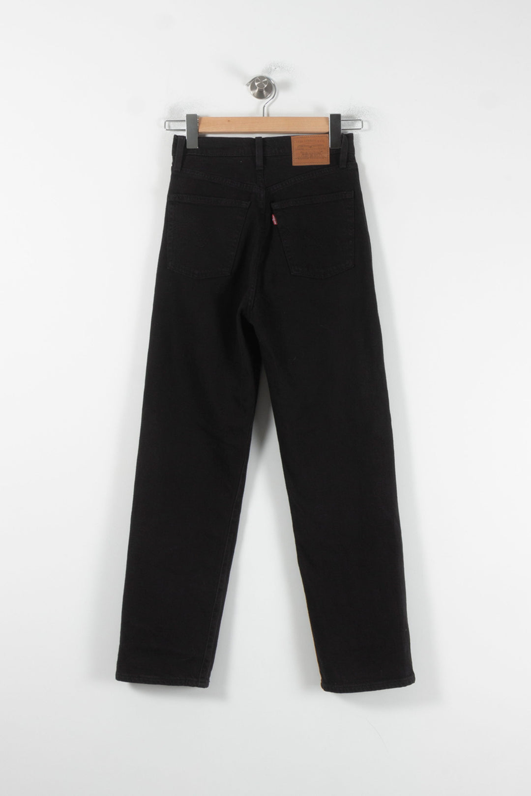 Jean Droit Noir - Taille XS/34 de la marque Levi's | PARAD86951 - Vendu par Paradigme - Image 4