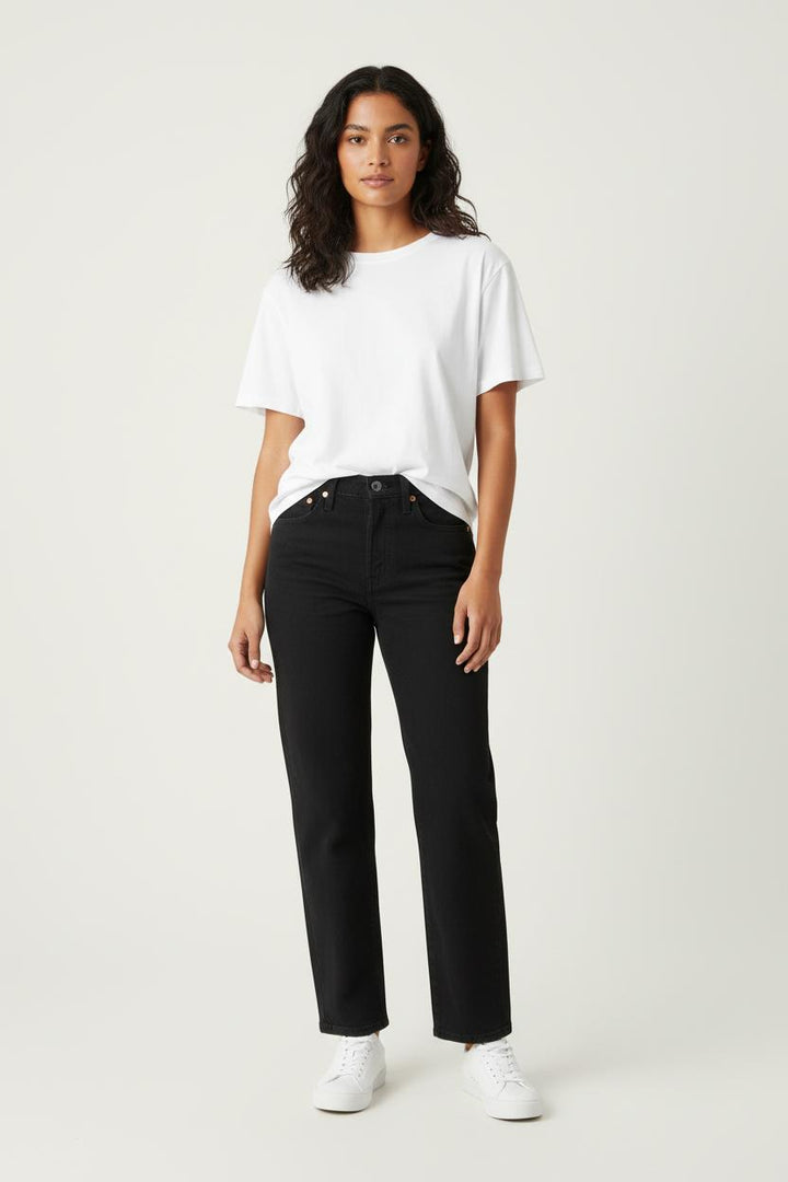 Jean Droit Noir - Taille XS/34 de la marque Levi's | PARAD86951 - Vendu par Paradigme - Image 1