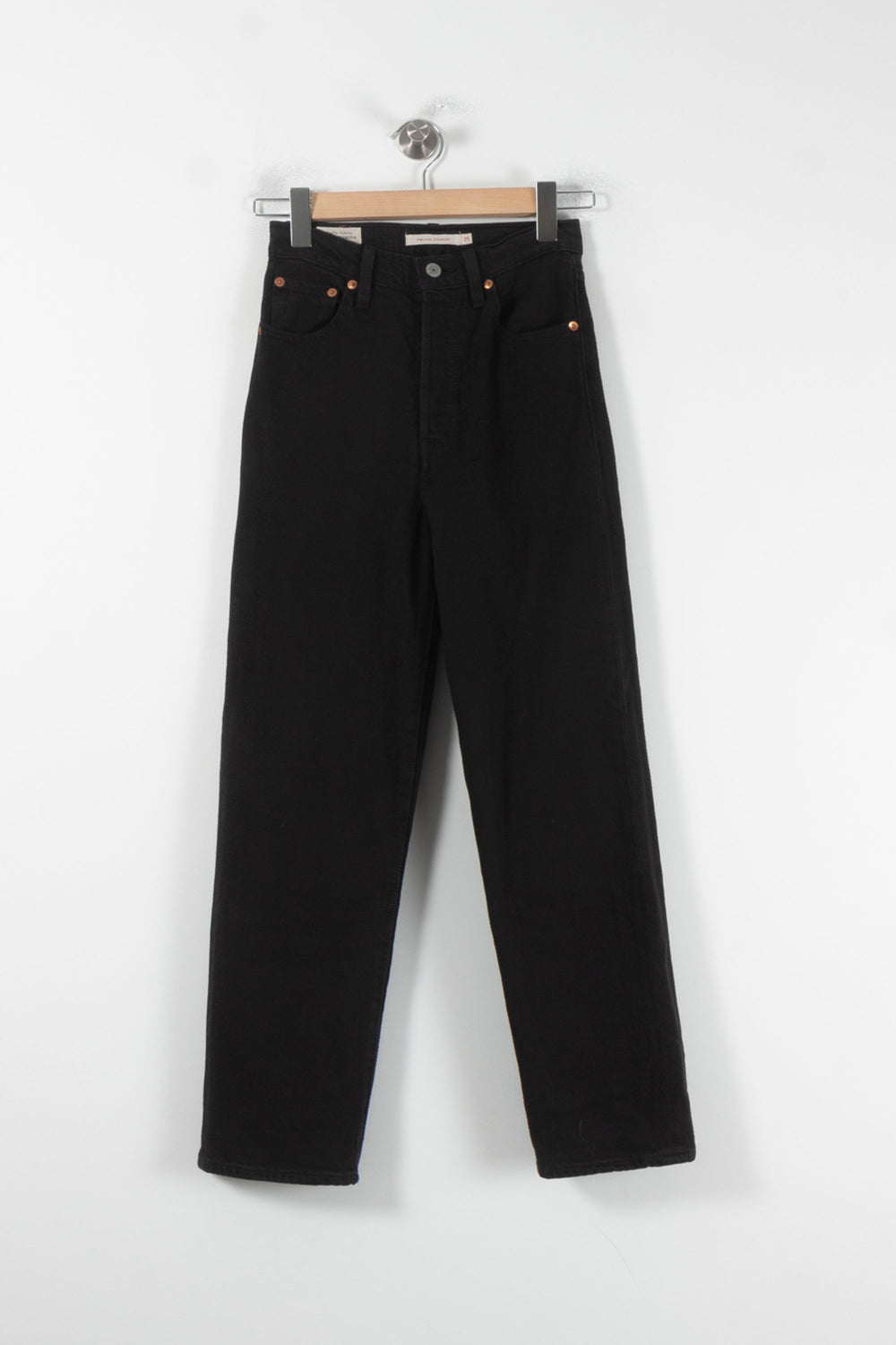 Jean Droit Noir - Taille XS/34 de la marque Levi's | PARAD86951 - Vendu par Paradigme - Image 2