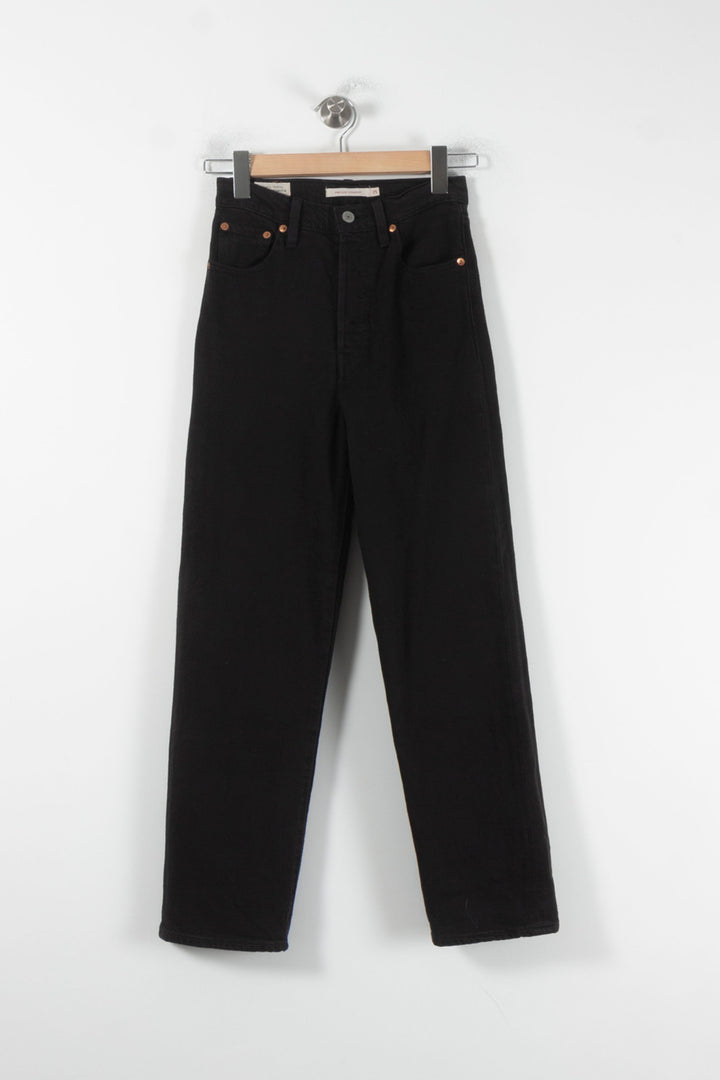 Jean Droit Noir - Taille XS/34 de la marque Levi's | PARAD86951 - Vendu par Paradigme - Image 2