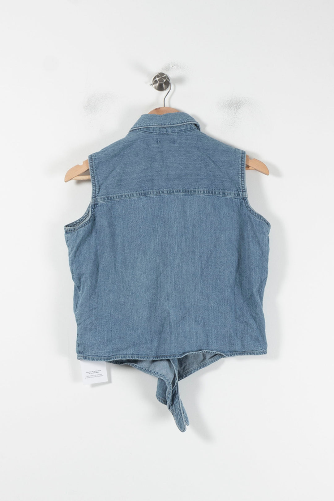 Chemise Sans Manches Bleue - Taille XS/34 de la marque Levi's | PARAD86953 - Vendu par Paradigme - Image 4