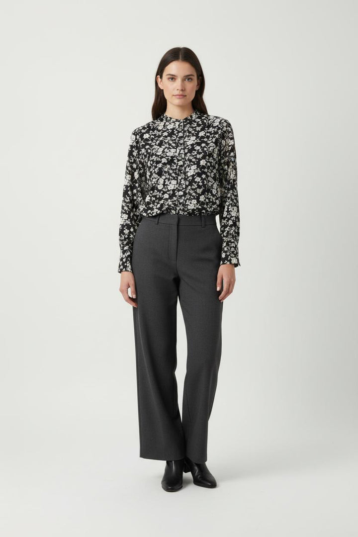 Chemise Noire et Blanche - Taille S/36 de la marque Comptoir des Cotonniers | PARAD86972 - Vendu par Paradigme - Image 1