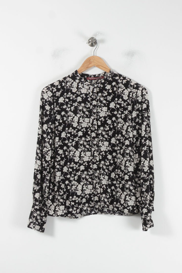 Chemise Noire et Blanche - Taille S/36 de la marque Comptoir des Cotonniers | PARAD86972 - Vendu par Paradigme - Image 2