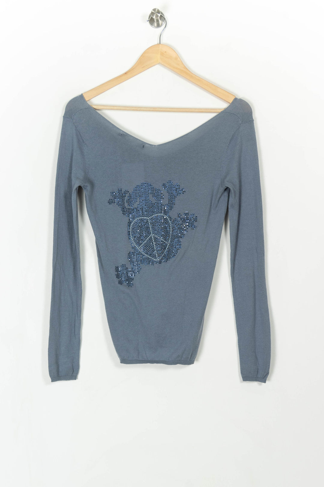 Pull Bleu - Taille XS/34 de la marque Bérénice | PARAD86973 - Vendu par Paradigme - Image 4
