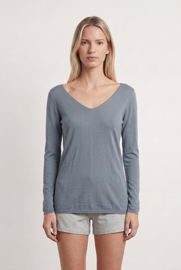 Pull Bleu - Taille XS/34 de la marque Bérénice | PARAD86973 - Vendu par Paradigme - Image 1