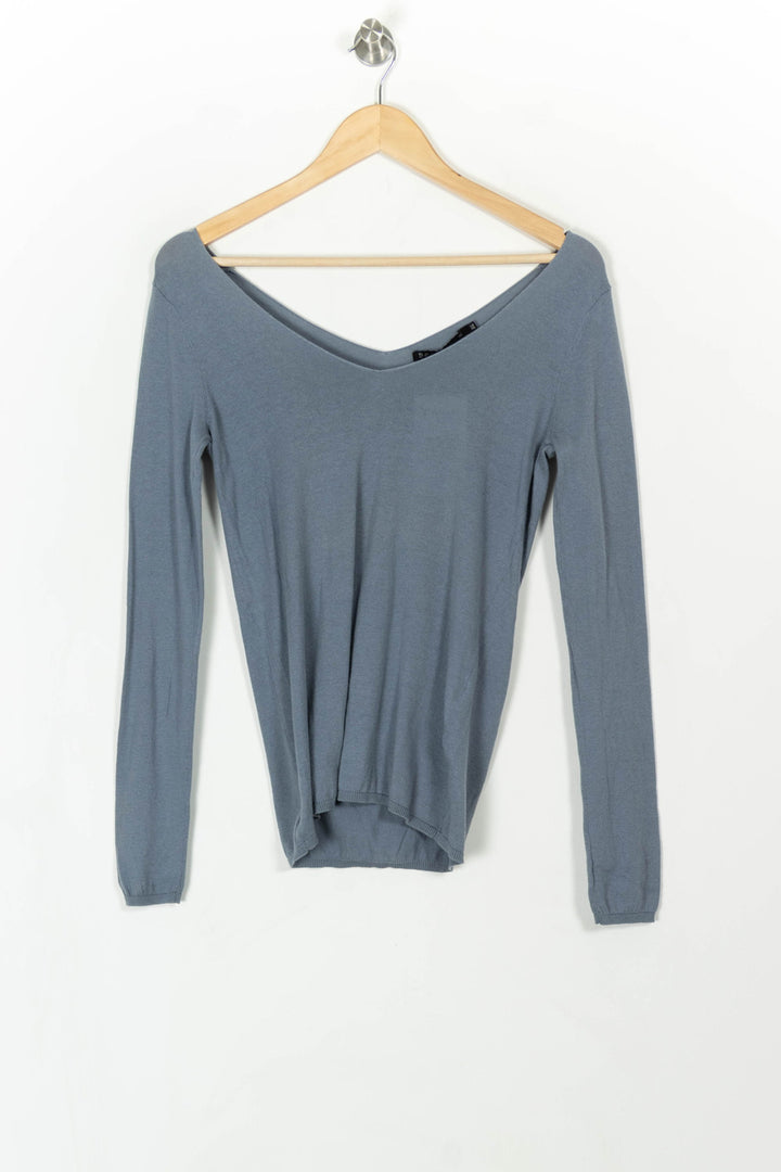 Pull Bleu - Taille XS/34 de la marque Bérénice | PARAD86973 - Vendu par Paradigme - Image 2