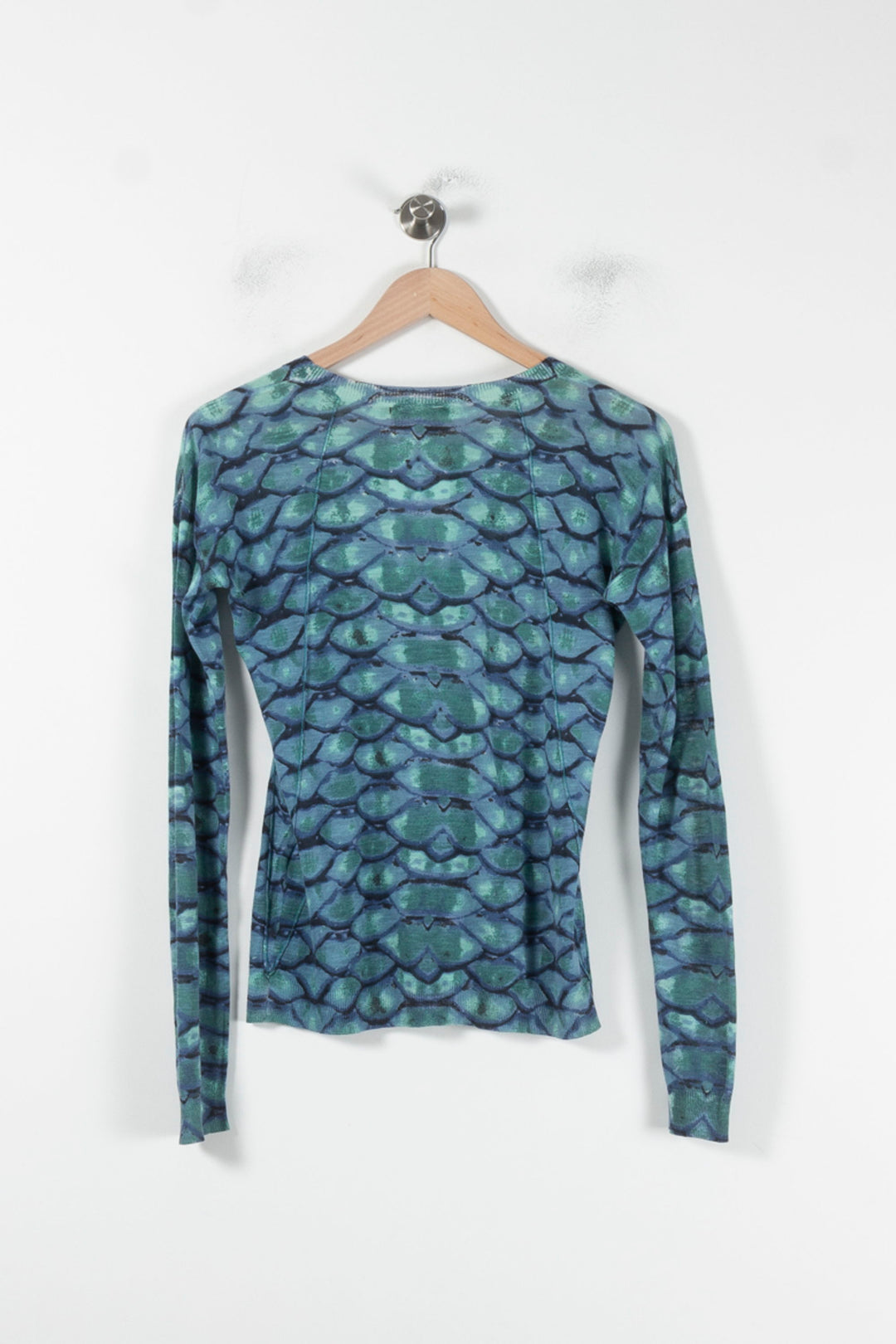 Tee-shirt Manches Longues Bleu - Taille XS/34 de la marque Bérénice | PARAD86976 - Vendu par Paradigme - Image 4