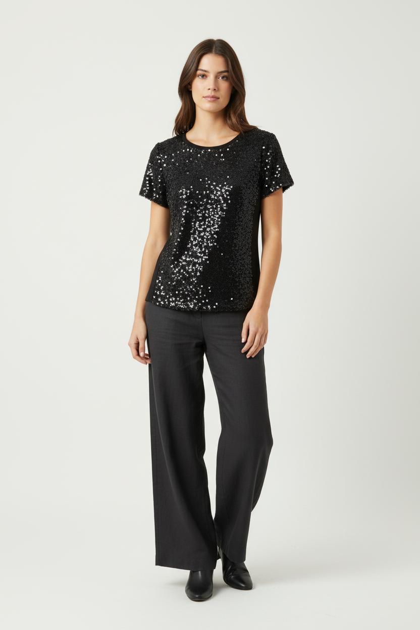 Blouse Noire - Taille S/36 de la marque Bérénice | PARAD86977 - Vendu par Paradigme - Image 1