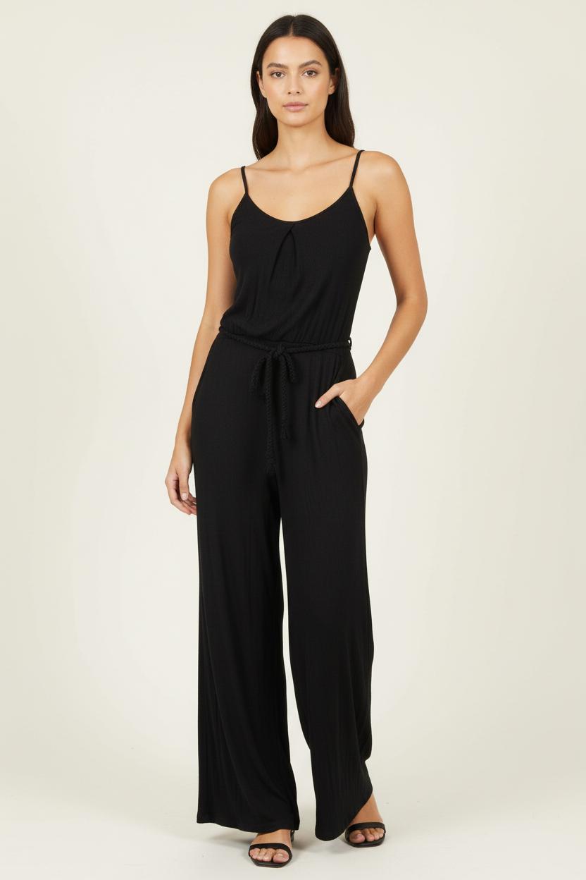 Combinaison Noire - Taille XS/34 de la marque La Fée Maraboutée | PARAD86994 - Vendu par Paradigme - Image 1