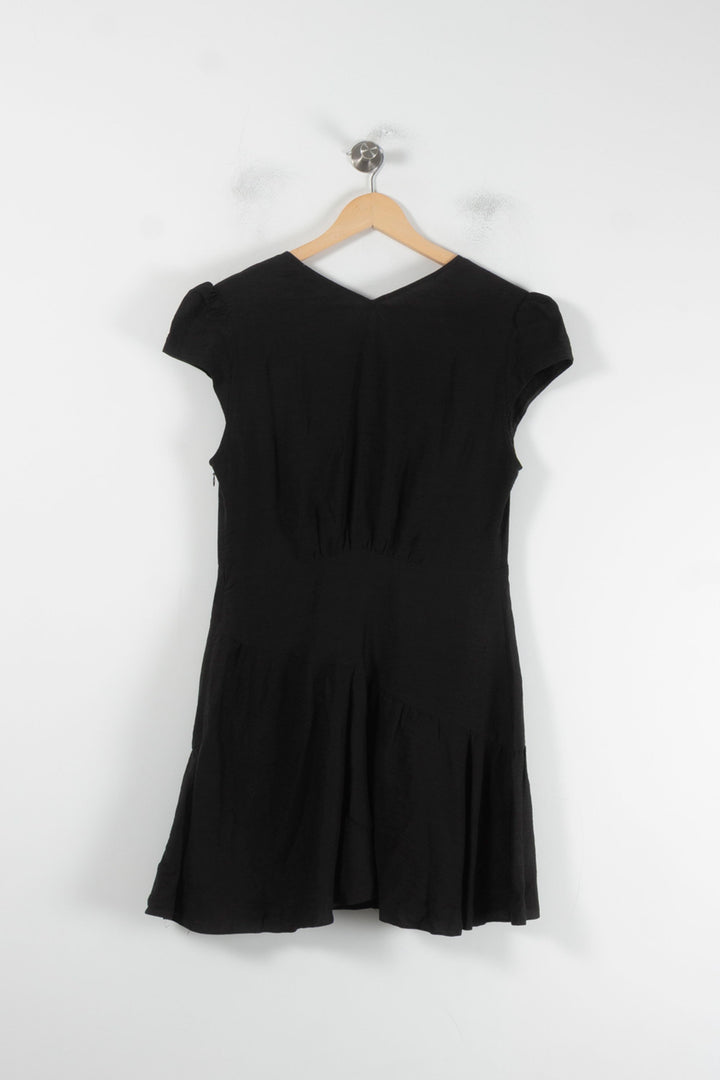 Robe Courte Noire - Taille L/40 de la marque Sandro | PARAD87009 - Vendu par Paradigme - Image 4
