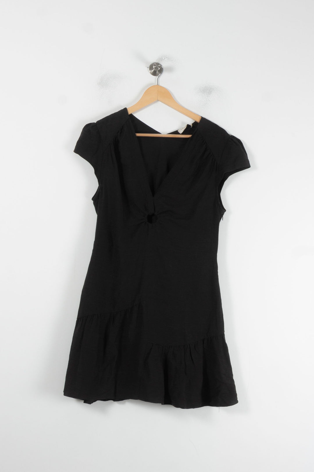 Robe Courte Noire - Taille L/40 de la marque Sandro | PARAD87009 - Vendu par Paradigme - Image 2