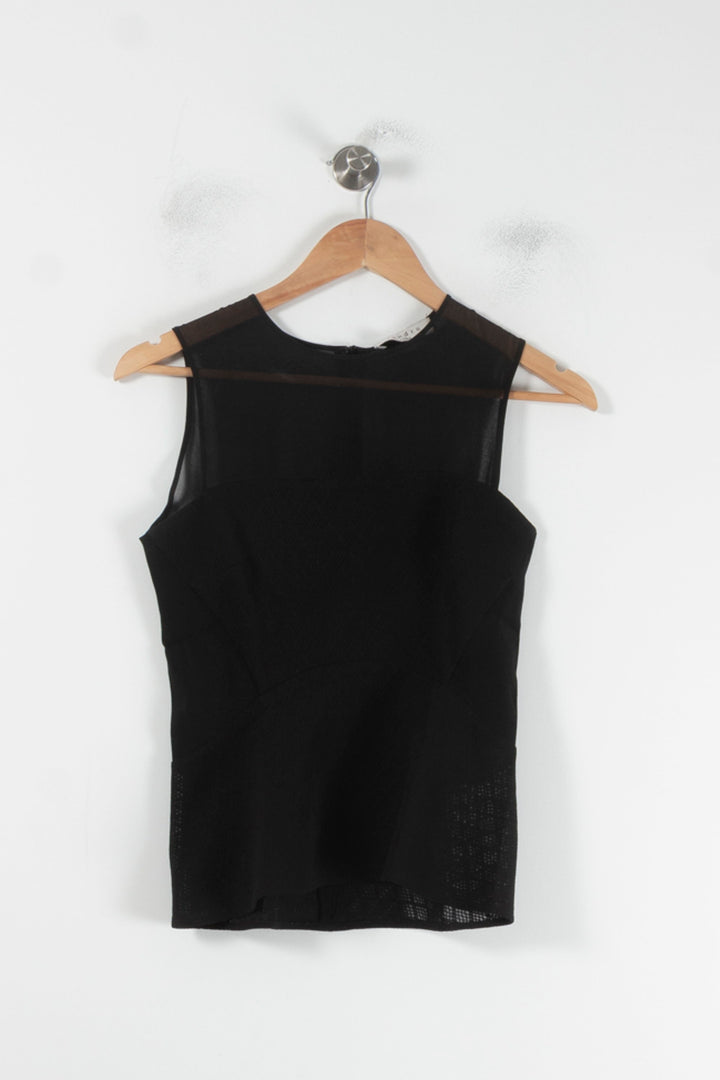 Débardeur Noir - Taille S/36 de la marque Sandro | PARAD87010 - Vendu par Paradigme - Image 2