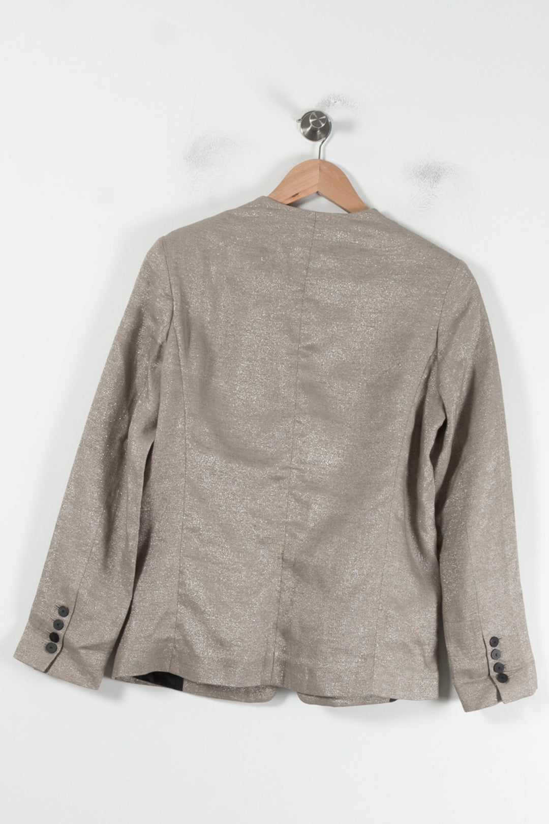 Blazer Doré - Taille M/38 de la marque Gerard Darel | PARAD87012 - Vendu par Paradigme - Image 4