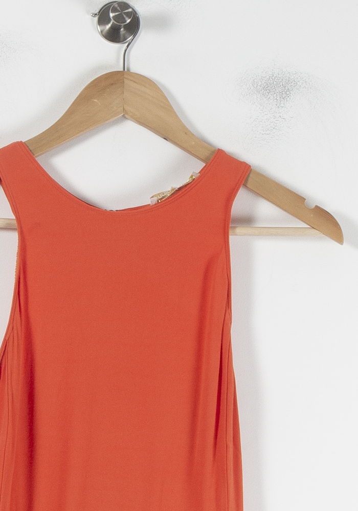 Robe Midi Orange - Taille S/36 de la marque Maje | PARAD87015 - Vendu par Paradigme - Image 3