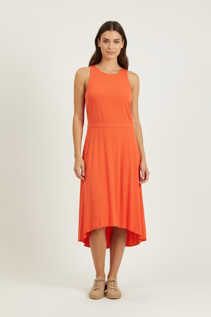 Robe Midi Orange - Taille S/36 de la marque Maje | PARAD87015 - Vendu par Paradigme - Image 1